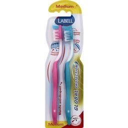 Brosse à dents medium , Global Protection - EDEN STORE
