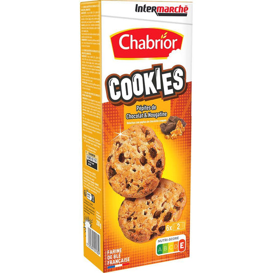 Cookies pépites de chocolat & nougatine - EDEN STORE